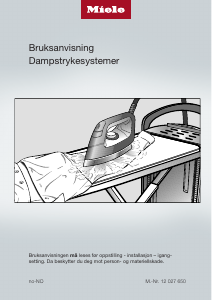 Bruksanvisning Miele B4312 FashionMaster Strykesystem