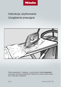 Instrukcja Miele B4847 FashionMaster System do prasowania