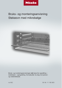 Bruksanvisning Miele H 7440 BM Ovn