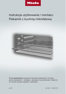 Instrukcja Miele H 7440 BM Piekarnik