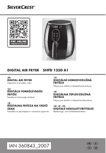 Használati útmutató SilverCrest IAN 360843 Olajsütő