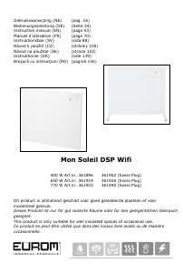 Bedienungsanleitung Eurom Mon Soleil DSP 400 Heizgerät