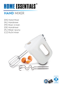Instrukcja Home Essentials HM-123418 Mikser ręczny