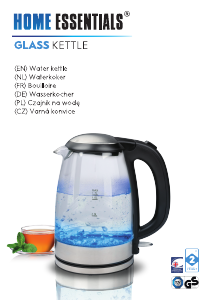 Bedienungsanleitung Home Essentials WK-126769 Wasserkocher
