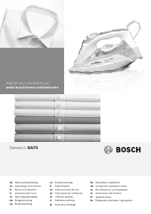 Bruksanvisning Bosch TDA7028210 Strykjärn