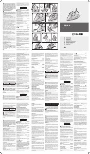 Manual Bosch TDA8301 Fier de călcat