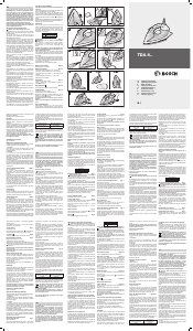 Handleiding Bosch TDA8306 Strijkijzer