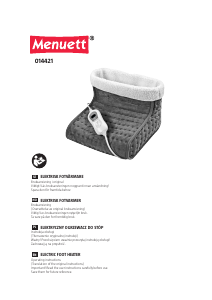 Handleiding Menuett 014-421 Voetenwarmer