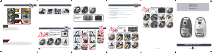 Bruksanvisning OBH Nordica VO7481NA Silence Force+ Dammsugare