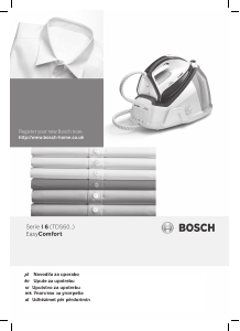 Прирачник Bosch TDS6041 Пегла