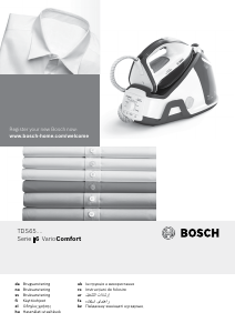 Manual Bosch TDS6580 Fier de călcat