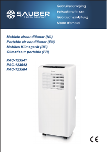 Bedienungsanleitung Sauber PAC-123542 Klimagerät