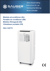 Bedienungsanleitung Sauber PAC-125773 Klimagerät