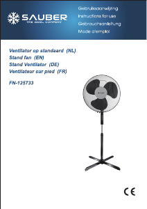 Manual Sauber FN-125733 Fan