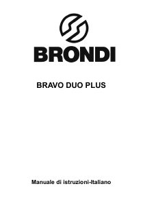 Manuale Brondi Bravo Duo Plus Telefono senza fili