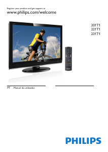 Manual Philips 201T1SB Monitor LCD