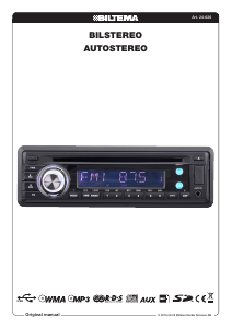 Käyttöohje Biltema 24-626 Autoradio