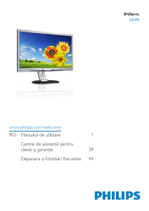 Manual Philips 231P4UPES Monitor LCD