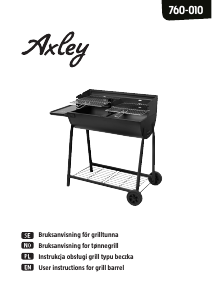 Instrukcja Axley 760-010 Grill