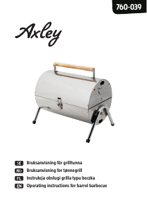 Instrukcja Axley 760-039 Grill