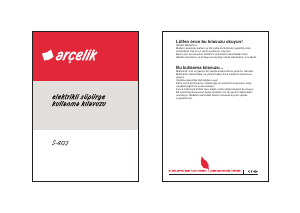Kullanım kılavuzu Arçelik S 4122 Elektrikli süpürge