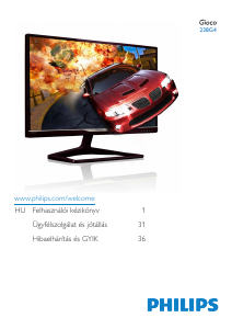 Használati útmutató Philips 238G4DHSD LCD-monitor