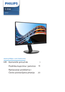 Priručnik Philips 271S7QJMB LCD zaslon