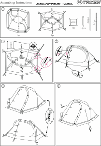 Manual Trimm Escapade - DSL Tent