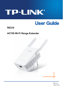 Manual TP-Link RE210 Range Extender