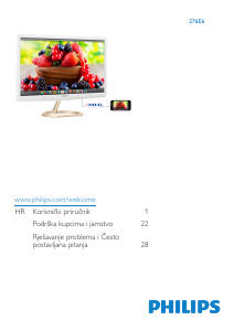 Priručnik Philips 276E6ADSS LCD zaslon