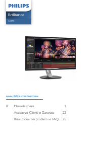 Manuale Philips 328P6VUBREB Monitor LCD