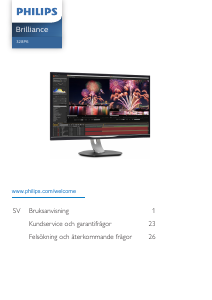 Bruksanvisning Philips 328P6VUBREB LCD skärm