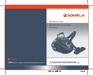 Manual de uso Somela HandyClean 1400 Aspirador