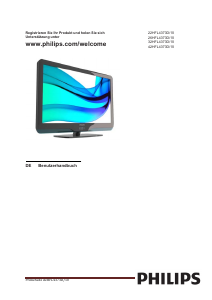 Bedienungsanleitung Philips 26HFL4373D LCD fernseher