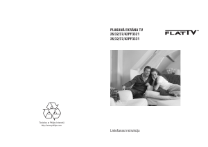 Rokasgrāmata Philips 26PF3321 Šķidro kristālu televizors