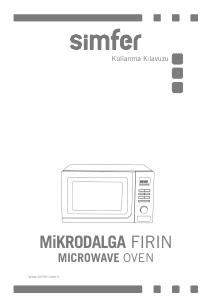 كتيب جهاز ميكروويف MD 2704 Simfer