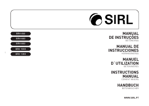 Manual SIRL BRH 800 Cement Mixer