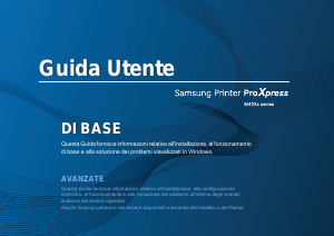 Manuale Samsung ProXpress SL-M4030ND Stampante