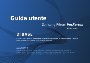 Manuale Samsung ProXpress SL-M4530ND Stampante