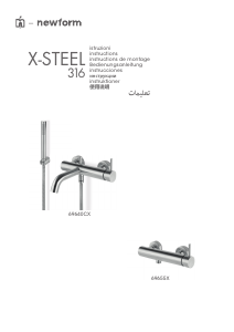 Руководство Newform 69640CX X-Steel 316 Смеситель