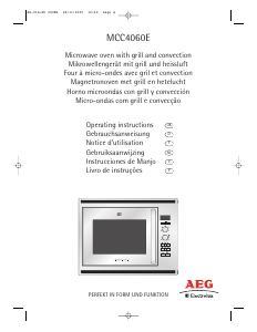 Manual AEG-Electrolux MCC4060E-M Micro-onda