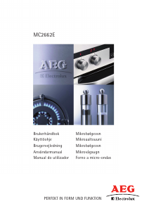 Manual AEG-Electrolux MC2662E-B Micro-onda
