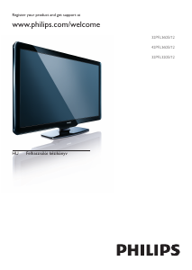 Használati útmutató Philips 32PFL3205 LCD-televízió