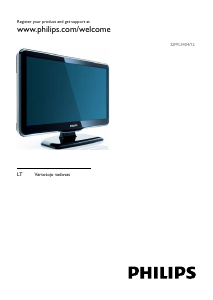 Vadovas Philips 32PFL5404 Skystakristalis televizorius
