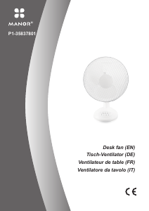 Mode d’emploi Manor P1-35837801 Ventilateur
