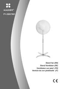 Mode d’emploi Manor P1-35837901 Ventilateur