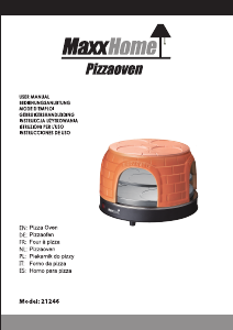 Manual MaxxHome 21246 Pizza Maker