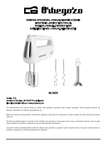 Manual Orbegozo BA 3600 Hand Mixer