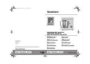Instrukcja SilverCrest SKM 600 B2 Mikser