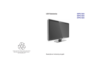 Vadovas Philips 32PFL7623D Skystakristalis televizorius